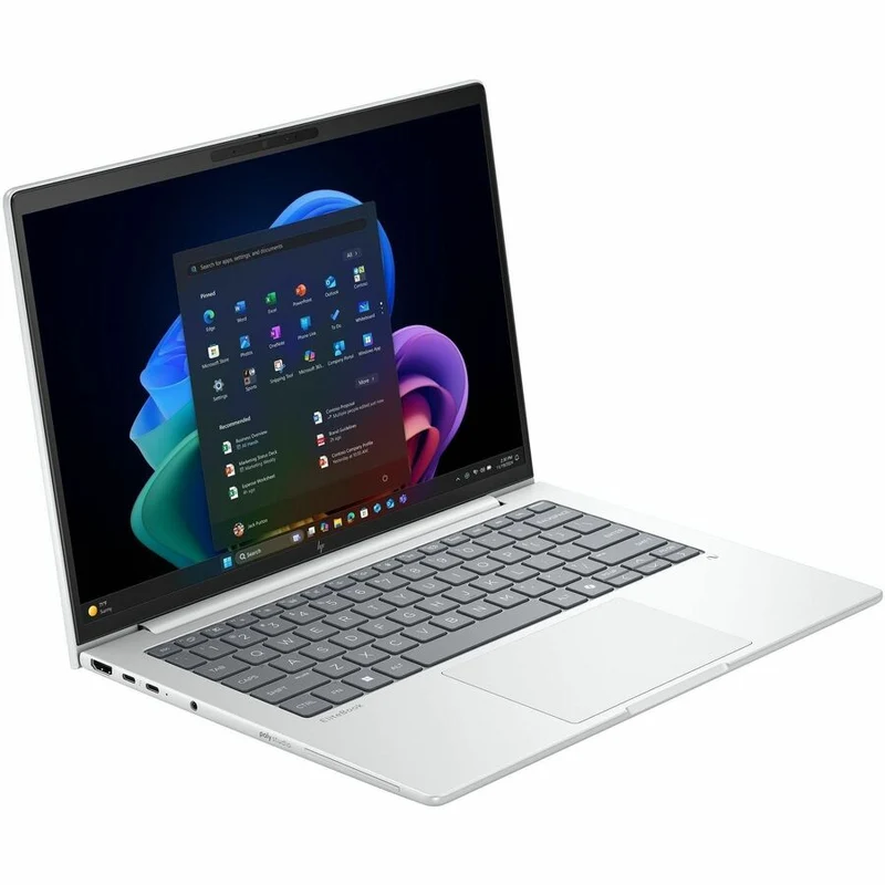Ordinateur portable HP EliteBook 8 G1i 14" avec écran tactile - WUXGA - 60 Hz - Intel Core Ultra 5 228V - 32 Go - SSD 512 Go - Clavier anglais/français - Aluminium argent glacier BG7N7UT#ABL