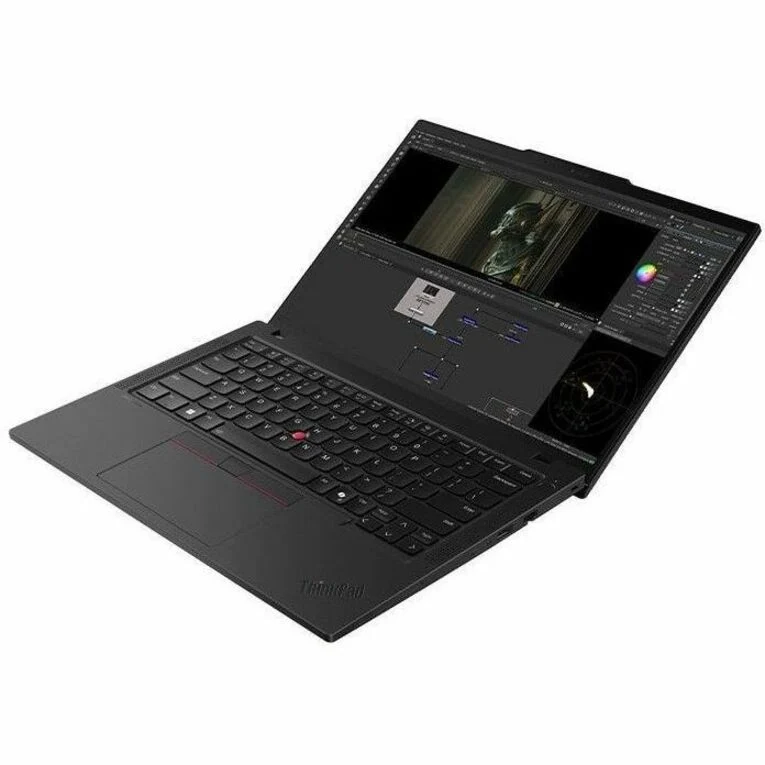 Ordinateur portable Lenovo ThinkPad P14s Gen 6 (21QL0012CA) avec écran tactile 14" Copilot+ - 2.8K - AMD Ryzen AI 7 PRO 350 - 32 Go - SSD 512 Go - Clavier français - Noir (21QL0012CA)
