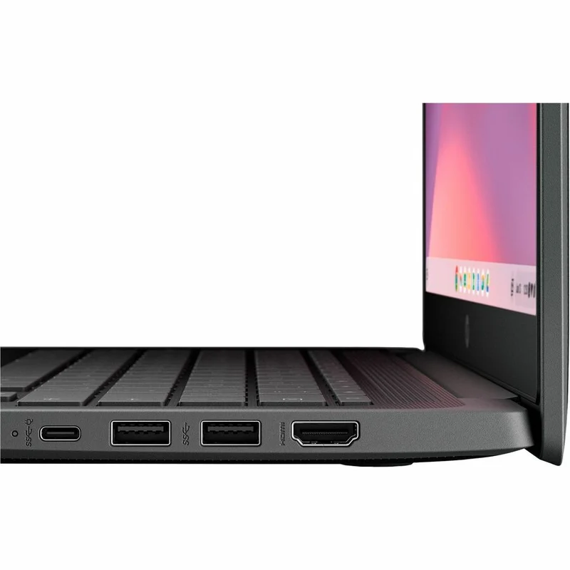 Chromebook robuste HP Fortis G1i 14" - HD - Intel N150 série N - 4 Go - 32 Go de mémoire flash - Clavier anglais et français - Noir de jais - Smart Buy B69S6UT#ABL