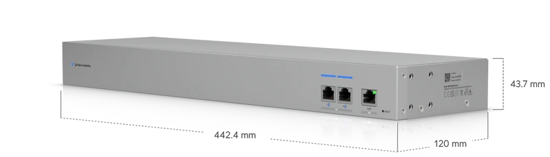 Boîte ouverte du commutateur WAN UniFi USW-WAN d'Ubiquiti