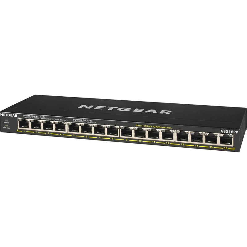Netgear GS316PP Commutateur Ethernet GS316PP-100NAS