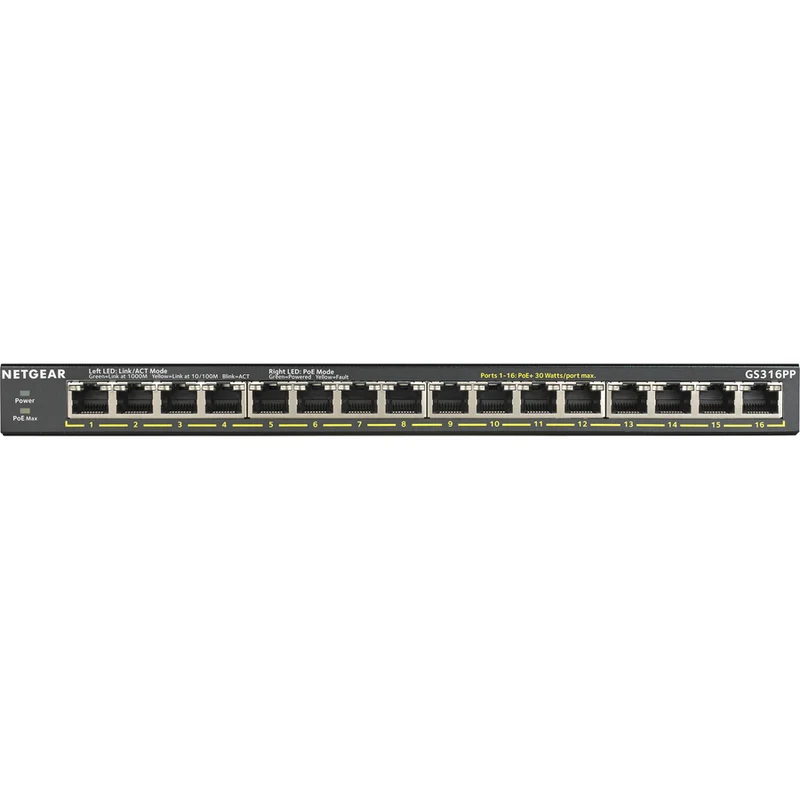 Netgear GS316PP Commutateur Ethernet GS316PP-100NAS