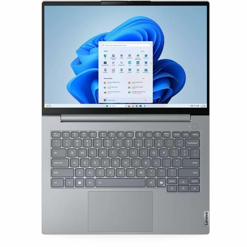 Ordinateur portable Lenovo ThinkBook 14 G8 IRL 21SG000HCF 14" tactile - WUXGA - Intel Core 7 240H - 16 Go - SSD 512 Go - Clavier français et anglais - Gris arctique 21SG000HCF