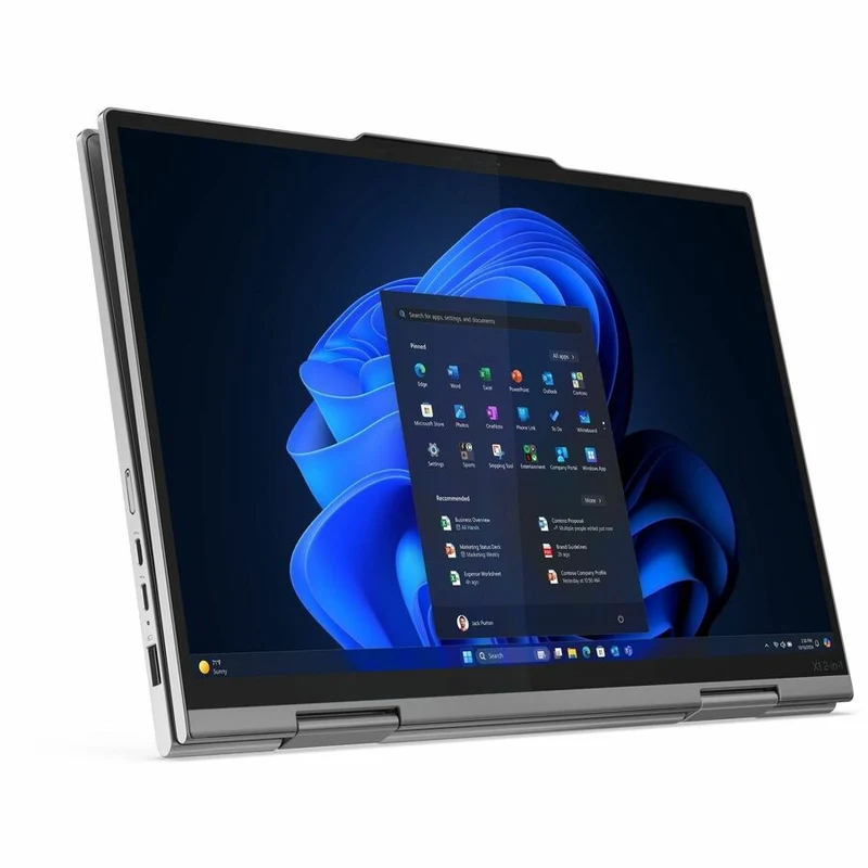Ordinateur portable 1 en 10 convertible Lenovo ThinkPad X21 Gen 0035 (14NU2US) avec écran tactile 1 pouces Copilot+ - WUXGA - Intel Core Ultra 7 258V - Plateforme Intel Evo - 32 Go - SSD 512 Go - Clavier anglais - Gris 21NU0035US