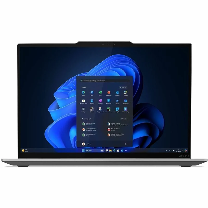 Ordinateur portable 1 en 10 convertible Lenovo ThinkPad X21 Gen 0035 (14NU2US) avec écran tactile 1 pouces Copilot+ - WUXGA - Intel Core Ultra 7 258V - Plateforme Intel Evo - 32 Go - SSD 512 Go - Clavier anglais - Gris 21NU0035US