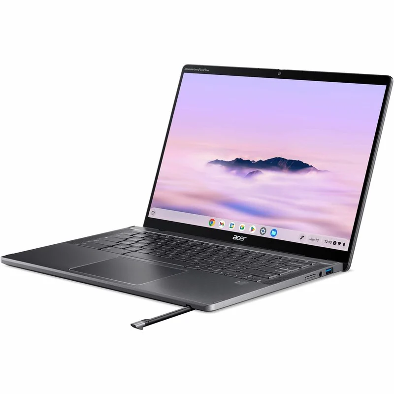 Acer Chromebook Plus Spin 714 CPE794-1N CPE794-1N-797A Chromebook 14 en 2 convertible 1" avec écran tactile - WUXGA - Intel Core Ultra 7 155U - 16 Go - SSD 256 Go - Clavier anglais (États-Unis) - Iron NX.J47AA.002