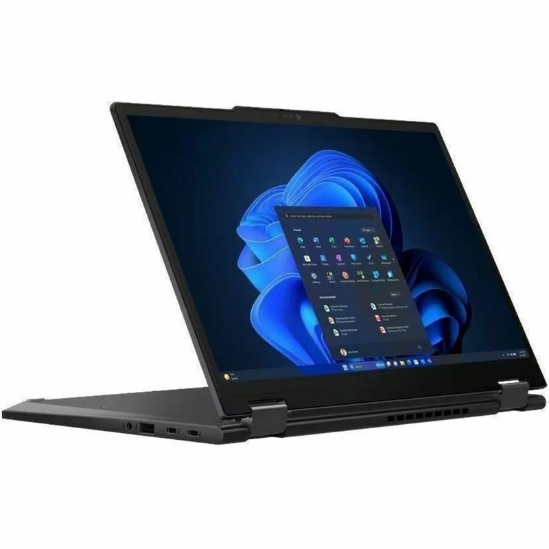 Lenovo ThinkPad X13 Gen 5 21LW002CUS Ordinateur portable convertible 13.3 en 2 avec écran tactile 1" - WUXGA - Intel Core Ultra 5 135U - Technologie vPro - 16 Go - SSD 512 Go - Clavier anglais - Noir 21LW002CUS