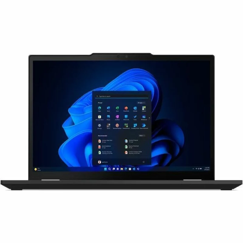 Lenovo ThinkPad X13 Gen 5 21LW002CUS Ordinateur portable convertible 13.3 en 2 avec écran tactile 1" - WUXGA - Intel Core Ultra 5 135U - Technologie vPro - 16 Go - SSD 512 Go - Clavier anglais - Noir 21LW002CUS