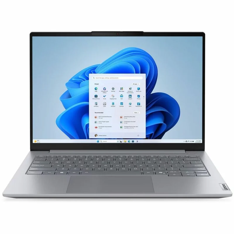 Ordinateur portable Lenovo ThinkBook 14 G8 IRL 21SG000JUS 14" avec écran tactile - WUXGA - Intel Core 5 210H - 16 Go - SSD 512 Go - Clavier anglais - Gris arctique 21SG000JUS