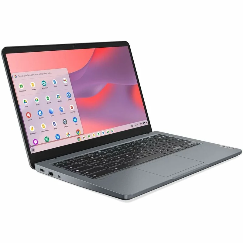 Chromebook Lenovo 14e Gen 3 82W6003DUS 14" - Full HD - Intel N-Series N100 - 8 Go - 64 Go de mémoire flash - Clavier anglais - Gris orage 82W6003DUS