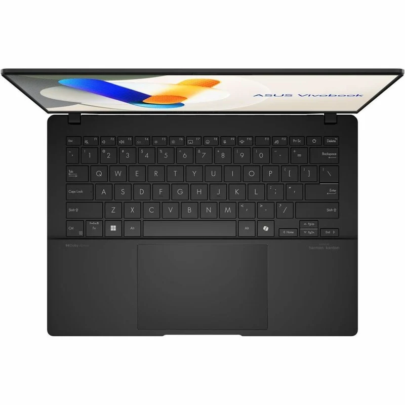 Ordinateur portable Asus Vivobook S 14 OLED M5406 M5406WA-DH71-CB 14" Copilot+ - 3K - AMD Ryzen AI 9 365 - 24 Go - SSD 1 To - Clavier anglais/français - Noir neutre M5406WA-DH71-CB