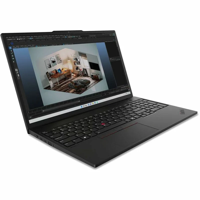 Station de travail mobile Lenovo ThinkPad P16s Gen 3 21KS001XUS 16" - WUXGA - Intel Core Ultra 7 155H - 32 Go - SSD 512 Go - Clavier anglais - Noir 21KS001XUS