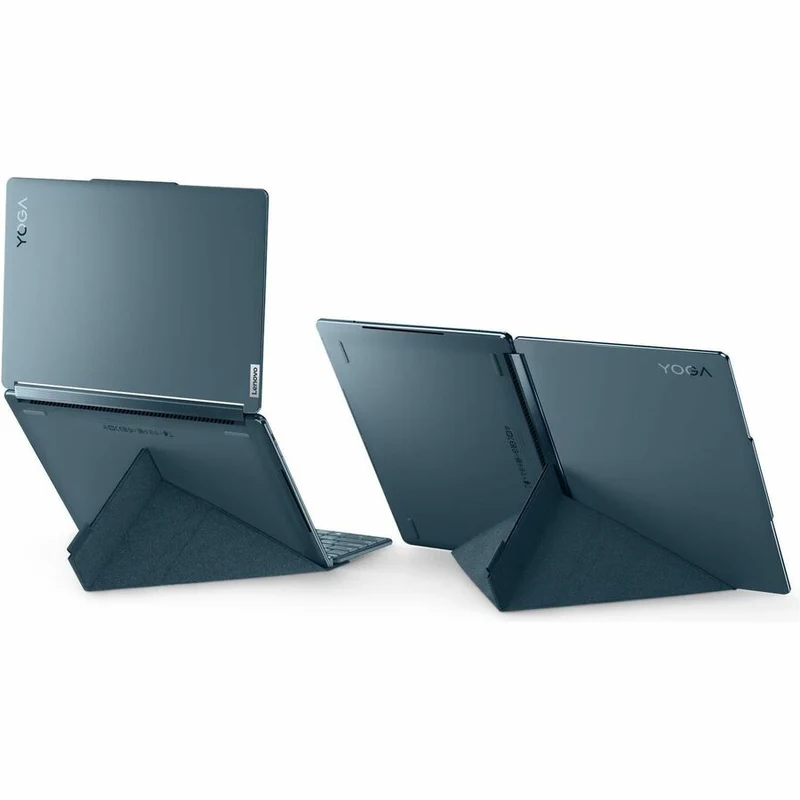Lenovo Yoga Book 9 13IMU9 83FF0003CF Ordinateur portable 13.3 en 2 convertible avec écran tactile 1" - 2.8K - Intel Core Ultra 7 155U - Plateforme Intel Evo - 16 Go - SSD 1 To - Clavier français et anglais - Bleu sarcelle 83FF0003CF