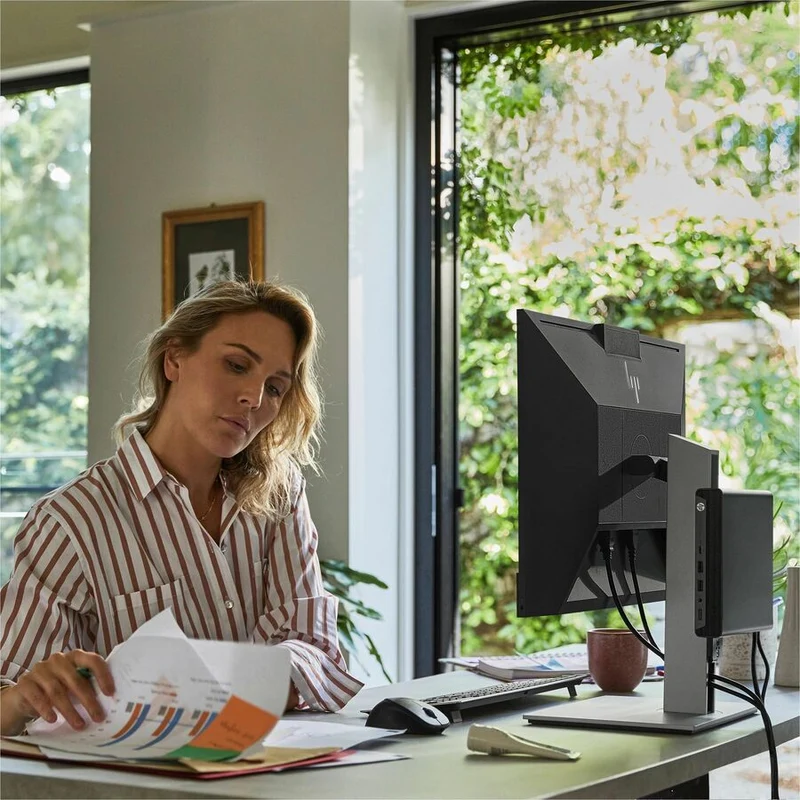 Ordinateur de bureau HP Elite Mini 800 G9 - Intel Core i5 12e génération i5-12500T - Technologie vPro - 16 Go - SSD 256 Go - Mini PC AS1F8AT#ABC