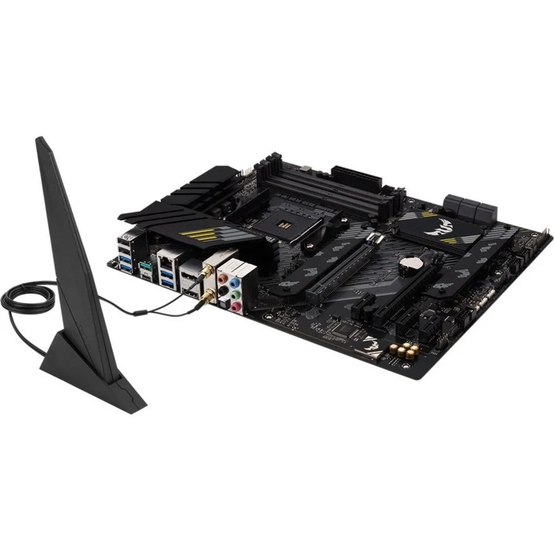 Carte mère de bureau TUF GAMING B550-PLUS (WI-FI) - Chipset AMD B550 - Socket AM4 - Micro ATX TUF GAMING B550-PLUS WIFI