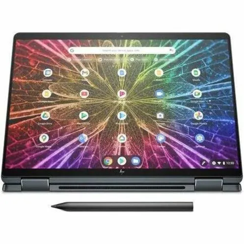 Chromebook convertible 13.5 en 2 à écran tactile HP Elite Dragonfly 1" - WUXGA+ - Intel Core i7 12e génération i7-1265U - Technologie vPro - Plateforme Intel Evo - 16 Go - SSD 256 Go - Clavier bilingue - Bleu ardoise 6H5V6UT#ABL