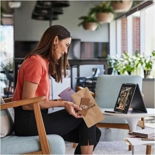Chromebook convertible 13.5 en 2 à écran tactile HP Elite Dragonfly 1" - WUXGA+ - Intel Core i7 12e génération i7-1265U - Technologie vPro - Plateforme Intel Evo - 16 Go - SSD 256 Go - Clavier bilingue - Bleu ardoise 6H5V6UT#ABL