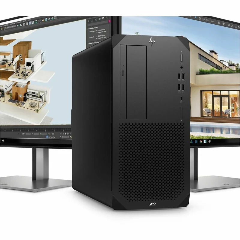 Station de travail HP Z2 G9 - 1 x Intel Core i7 14e génération i7-14700 - 32 Go - SSD 1 To - Tour - Noir B4DD7UT#ABA