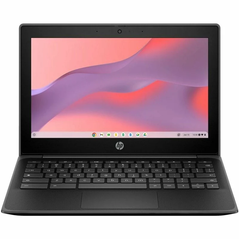 Chromebook robuste HP Fortis G10 11.6" - HD - Intel N-Series N100 - 8 Go - Mémoire flash 64 Go - Clavier bilingue - Jack Black 9R3B6UT#ABL