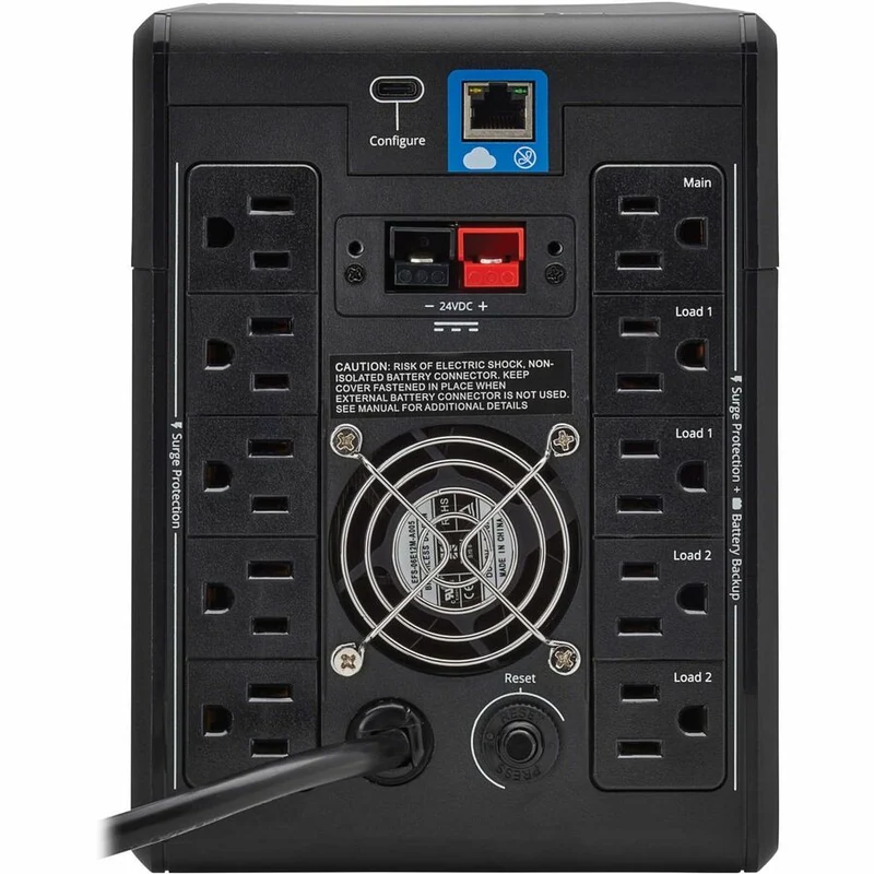 Onduleur tour compact Tripp Lite by Eaton SMART1500LCDTXC 1440 VA SMART1500LCDTXC