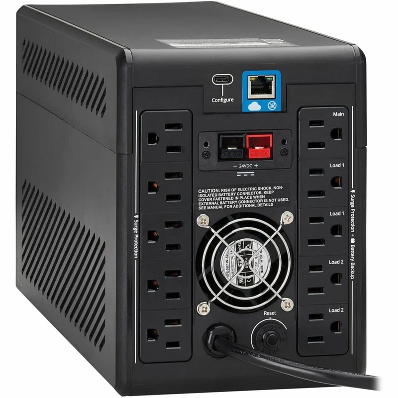 Onduleur tour compact Tripp Lite by Eaton SMART1500LCDTXC 1440 VA SMART1500LCDTXC