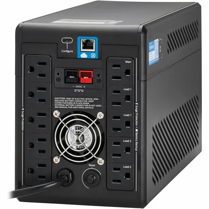 Onduleur tour compact Tripp Lite by Eaton SMART1500LCDTXC 1440 VA SMART1500LCDTXC