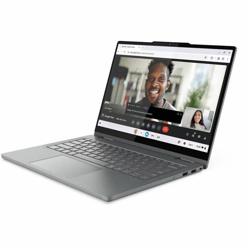 Lenovo 14IRU10 83LL000FUS Chromebook 14 en 2 convertible 1" avec écran tactile - WUXGA - Intel Core 5 120U - 8 Go - 128 Go de mémoire flash - Clavier anglais - Gris Luna 83LL000FUS