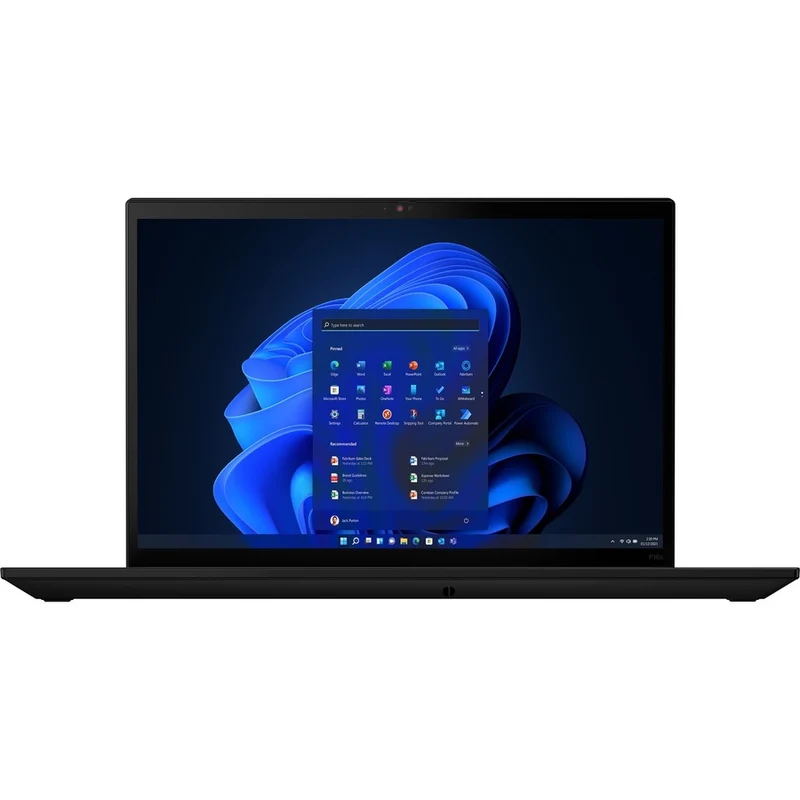 Station de travail mobile Lenovo ThinkPad P16s Gen 2 21K9003BCA 16" - WUXGA - AMD Ryzen 7 PRO 7840U - 32 Go - SSD 1 To - Clavier français - Noir Villi 21K9003BCA