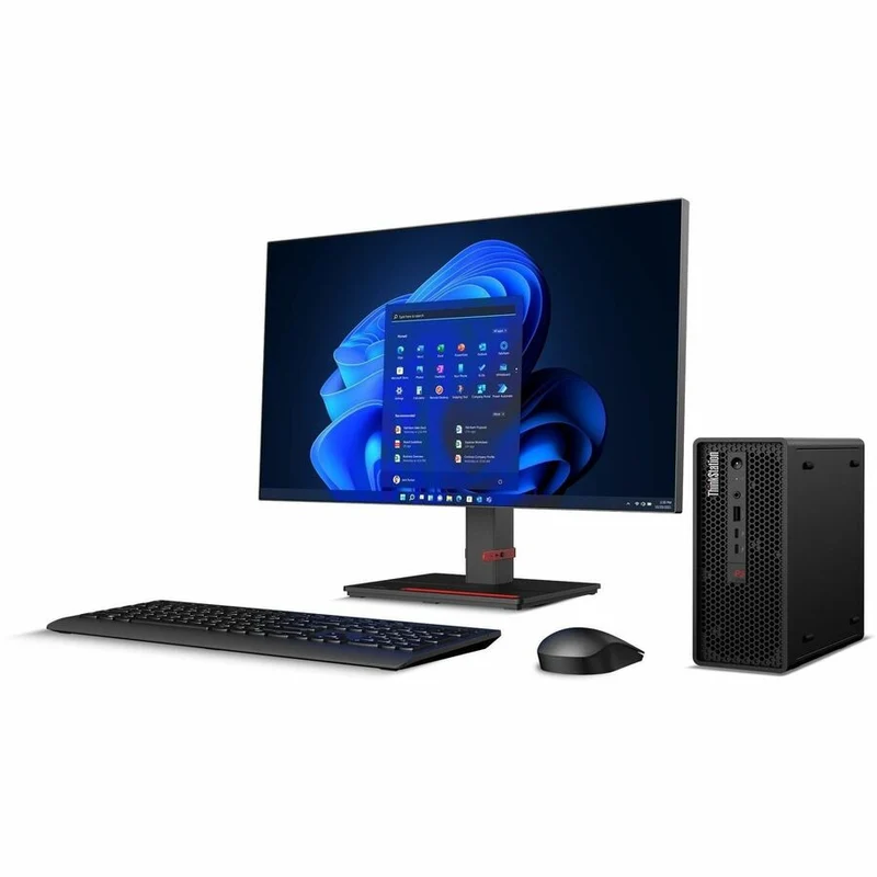 Station de travail Lenovo ThinkStation P3 Ultra 30HA00ASCA - 1 x Intel Core i7 14e génération i7-14700 - Technologie vPro - 32 Go - SSD 1 To - Ultra compact - Noir 30HA00ASCA