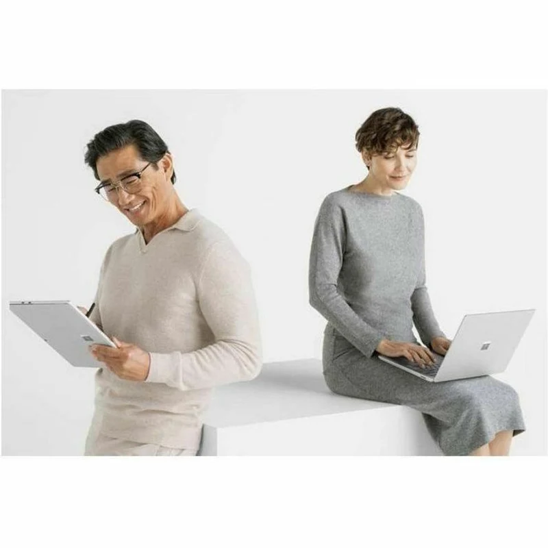 Ordinateur portable Microsoft Surface Laptop 6 15" avec écran tactile - Intel Core Ultra 7 - 16 Go - SSD 512 Go - Clavier anglais et français - Platinum EP2-34470