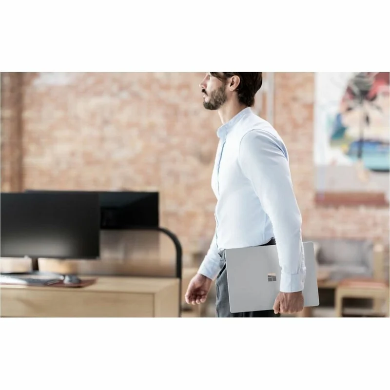 Ordinateur portable Microsoft Surface Laptop 6 15" avec écran tactile - Intel Core Ultra 7 - 16 Go - SSD 512 Go - Clavier anglais et français - Platinum EP2-34470