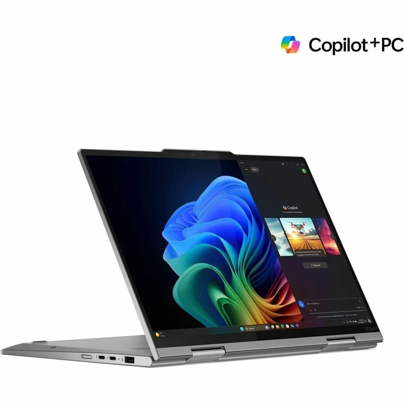 Ordinateur portable 1 en 10 convertible Lenovo ThinkPad X21 Gen 0034 (14NU2US) avec écran tactile 1 pouces Copilot+ - WUXGA - Intel Core Ultra 5 226V - Plateforme Intel Evo - 16 Go - SSD 512 Go - Clavier anglais - Gris 21NU0034US