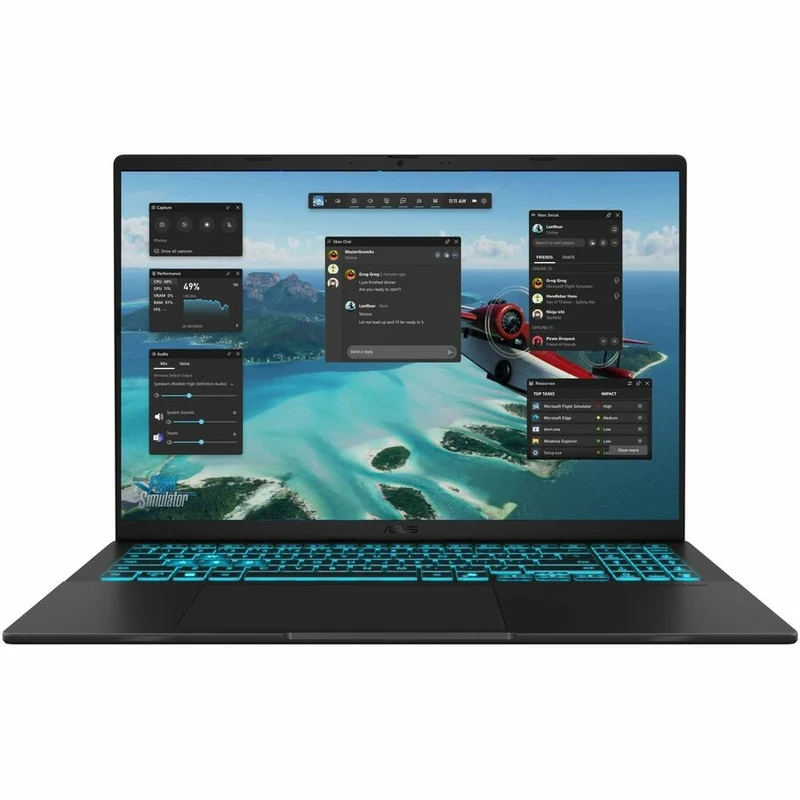 Ordinateur portable Asus Vivobook 16 V3607 V3607VU-DS73-CA 16 pouces - WUXGA - Intel Core 7 240H - 16 Go - SSD 512 Go - Noir V3607VU-DS73-CA