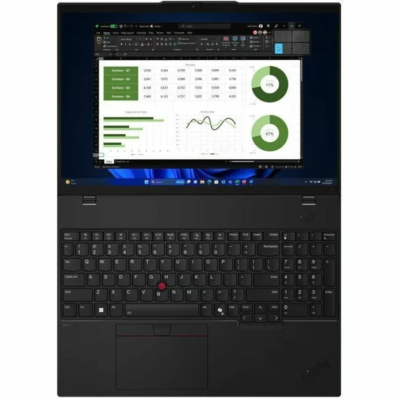 Ordinateur portable Lenovo ThinkPad L16 Gen 1 21L3005FCA 16" - WUXGA - Intel Core Ultra 7 155U - 16 Go - SSD 512 Go - Clavier français - Noir 21L3005FCA