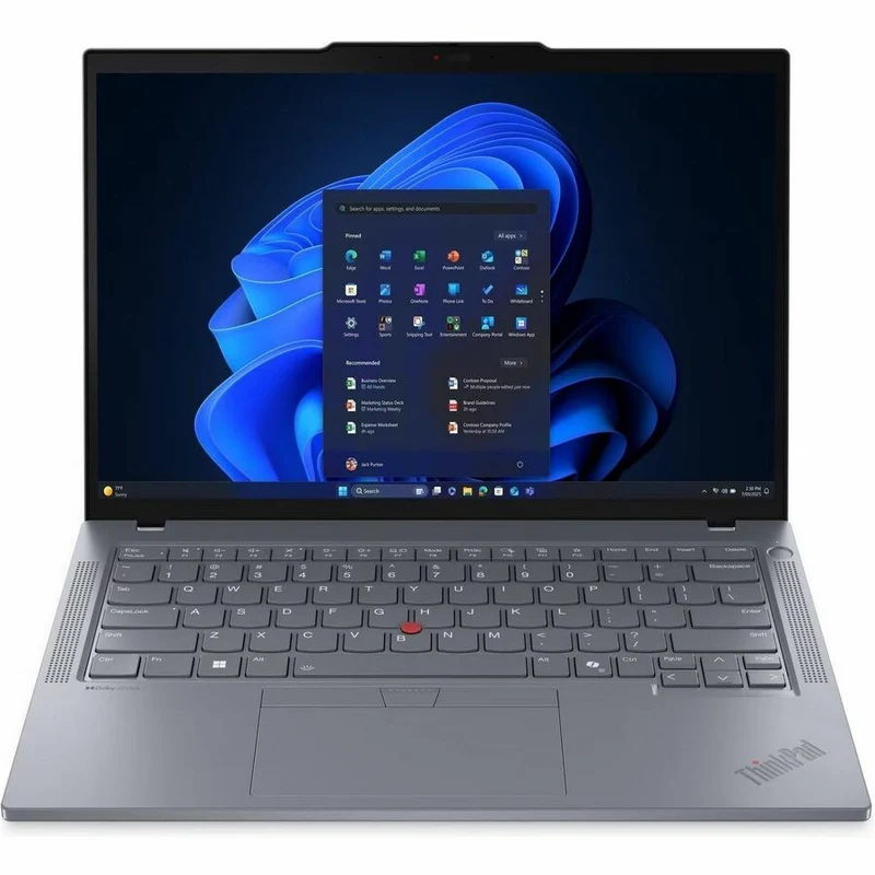 Ordinateur portable Lenovo ThinkPad T14 Gen 6 21QC0021US 14" - WUXGA - Intel Core Ultra 7 255U - 16 Go - SSD 512 Go - Clavier anglais - Gris 21QC0021US