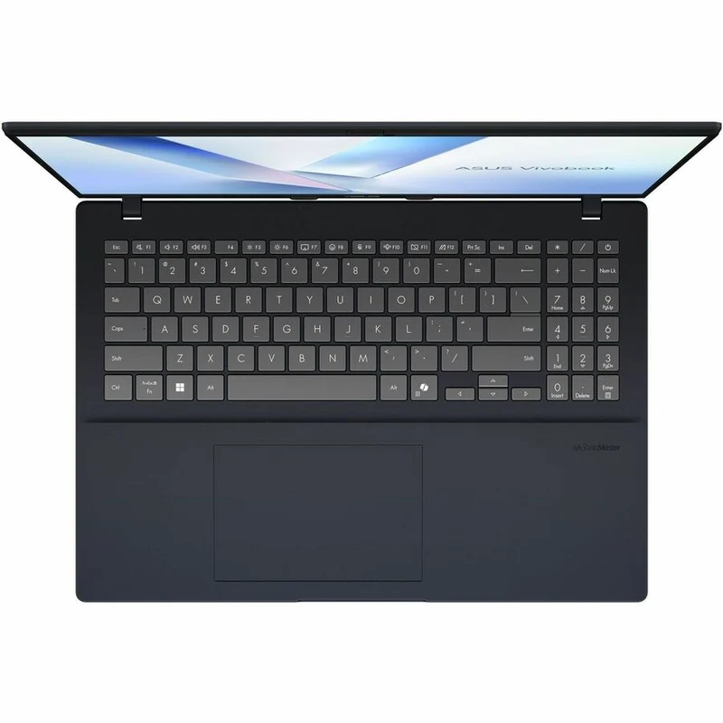 Ordinateur portable Asus Vivobook 16 M1607 M1607KA-DS52-CB 16" Copilot+ - WUXGA - AMD Ryzen AI 5 340 - 16 Go - SSD 1 To - Clavier français et anglais - Bleu silencieux M1607KA-DS52-CB