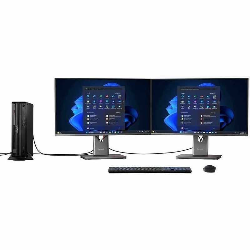 Ordinateur de bureau Lenovo ThinkCentre M70s Gen 6 12YK001ACA - Intel Core Ultra 5 225 - 16 Go - SSD 512 Go - Compact - Noir 12YK001ACA