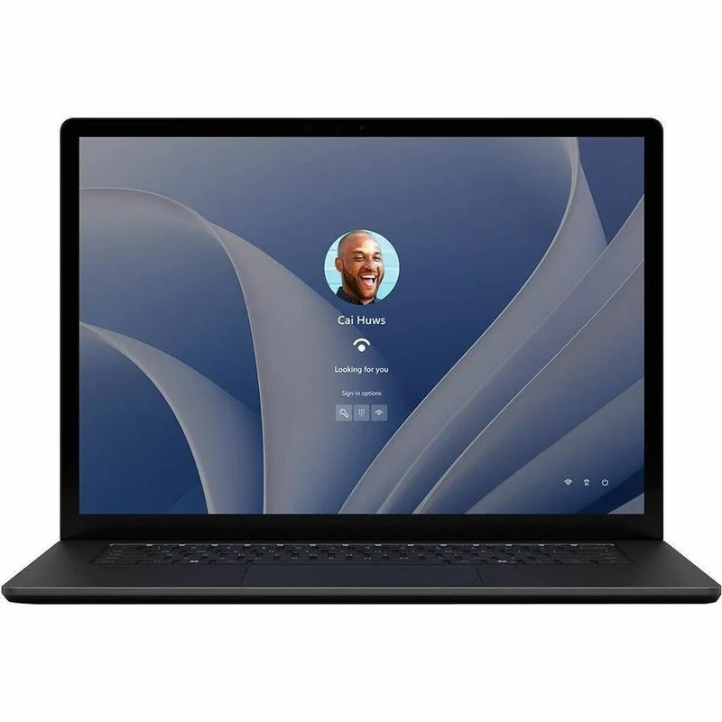 Ordinateur portable Microsoft Surface Laptop 6 15" avec écran tactile - Intel Core i7 - 16 Go - SSD 256 Go - Clavier anglais et français - Noir EP2-34482