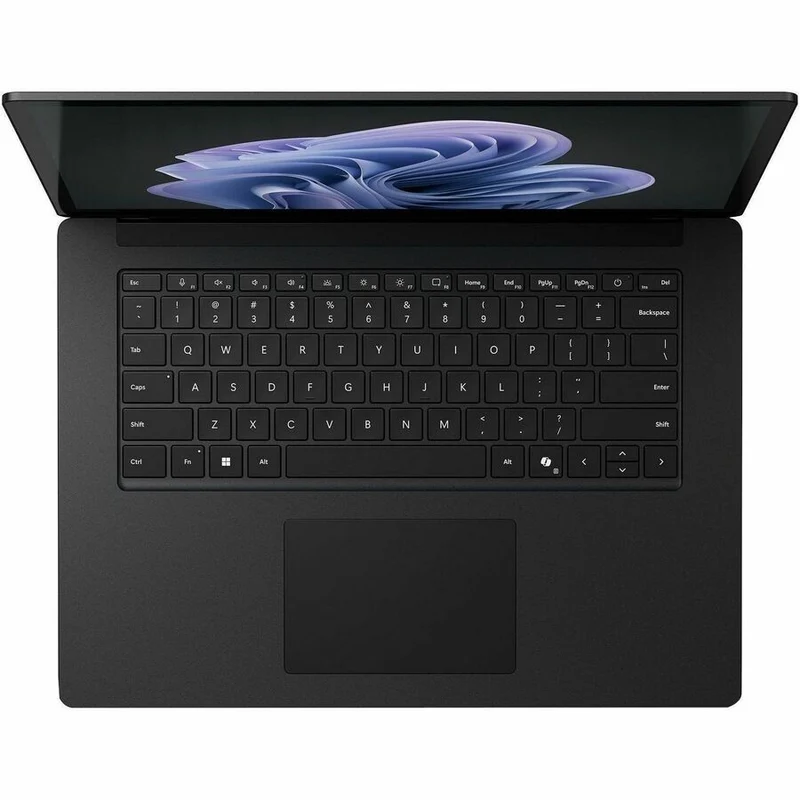 Ordinateur portable Microsoft Surface Laptop 6 15" avec écran tactile - Intel Core i7 - 16 Go - SSD 256 Go - Clavier anglais et français - Noir EP2-34482