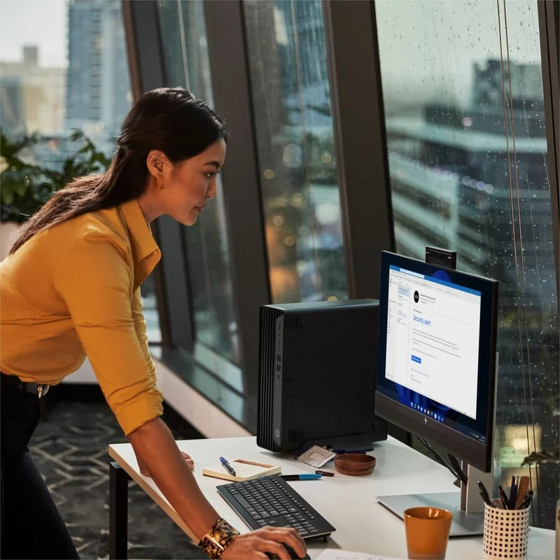 Ordinateur de bureau HP Elite 800 G9 - Intel Core i5 14e génération i5-14500 - Technologie vPro - 16 Go - SSD 256 Go - Petit format A12GZUT#ABA