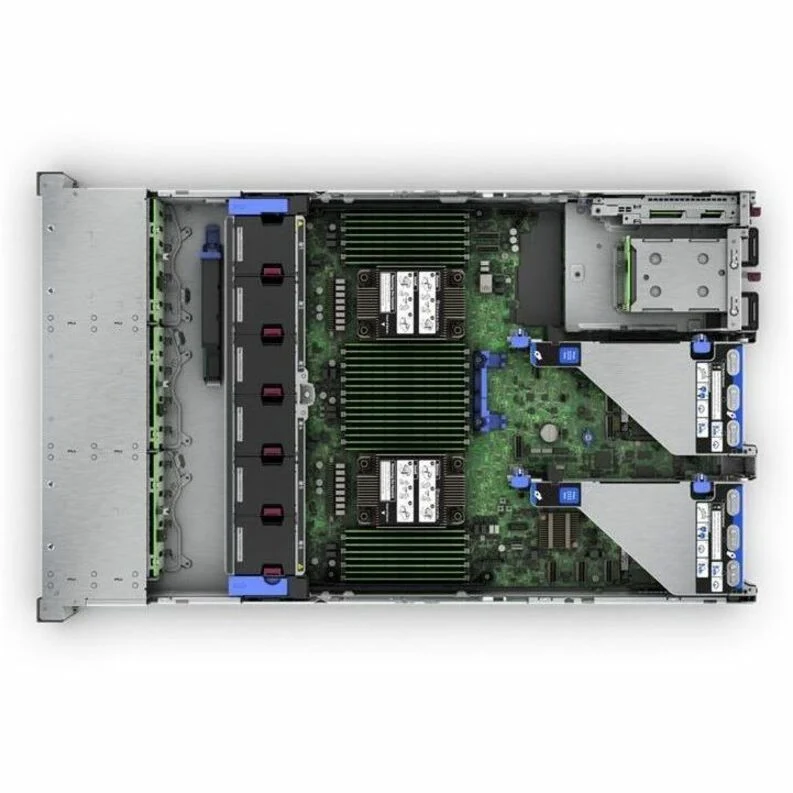 Serveur rack 380U HPE ProLiant DL11 G2 - 1 x Intel Xeon Silver 4514Y 2 GHz - 128 Go de RAM - Disque dur 4.80 To - (2 x 2.4 To) Configuration du disque dur - Serial ATA/600, contrôleur SAS 12 Gb/s P72984-005
