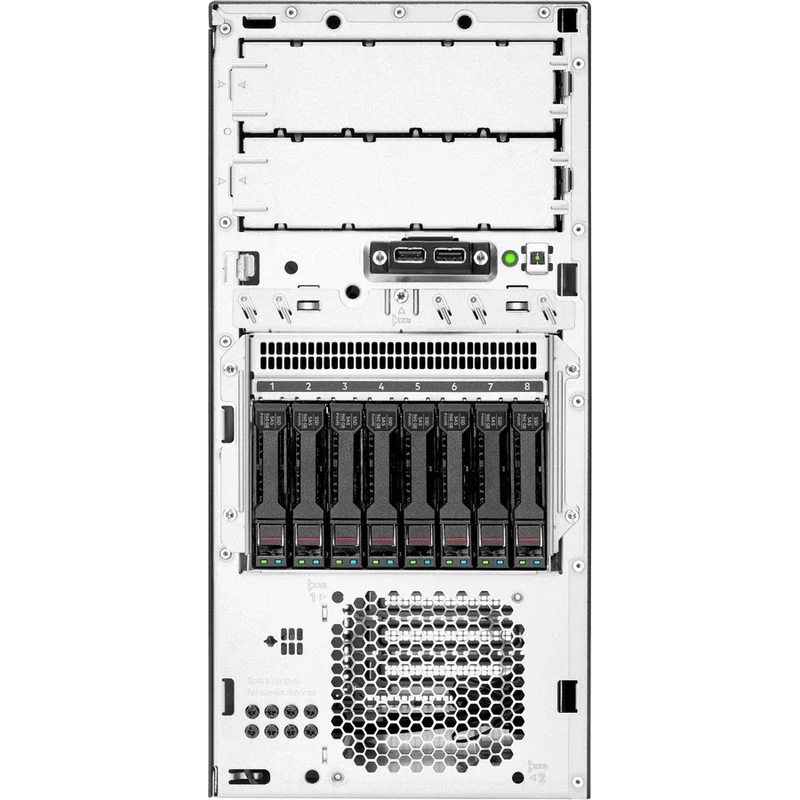 Serveur tour HPE ProLiant ML30 G10 Plus 4U - 1 x Intel Xeon E-2314 2.80 GHz - 16 Go RAM - Contrôleur Serial ATA/600 P44720-001