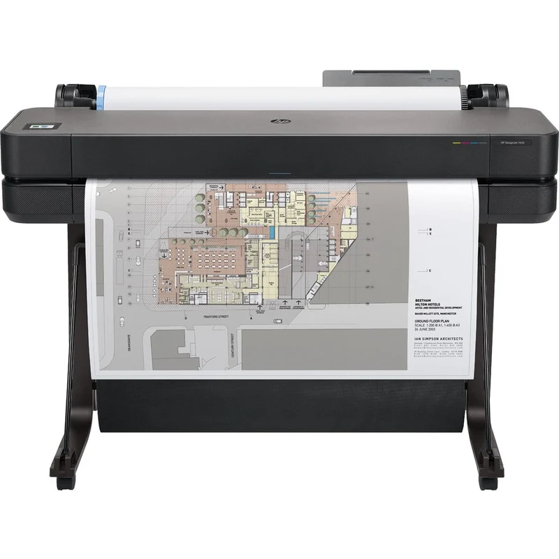 Imprimante grand format à jet d'encre HP Designjet T630 - Largeur d'impression 36" - Couleur 5HB11A#B1K