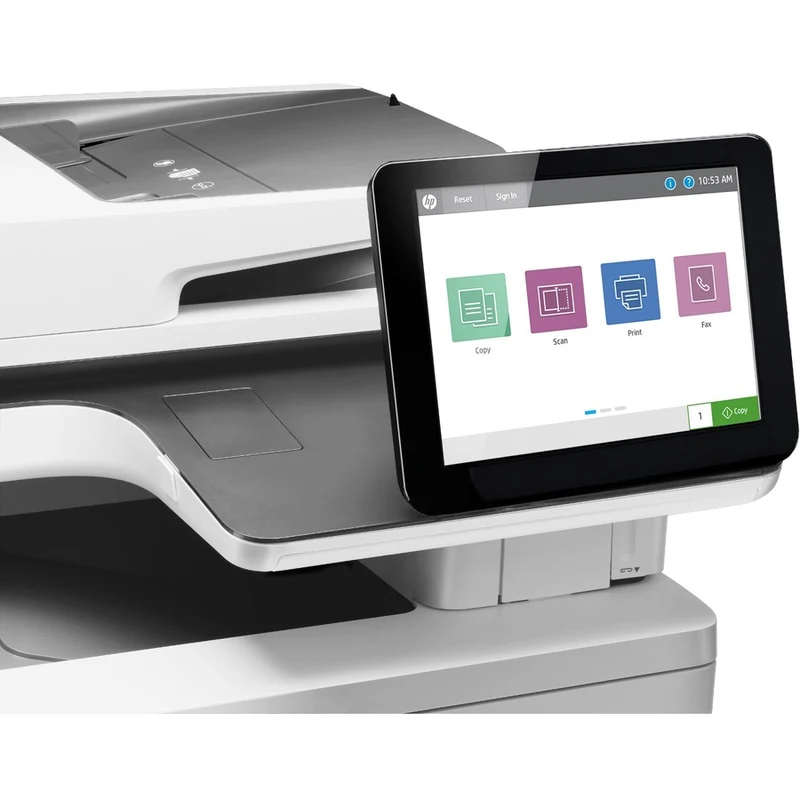 Imprimante multifonction laser HP LaserJet M578 M578f - Copieur couleur/Fax/Scanner - Impression monochrome/couleur 40 ppm - Impression 1200 1200 x 80000 650 - Impression recto verso automatique - 600 7 pages par mois - 86 feuilles d'entrée - Scanner couleur - XNUMX numérisation optique - Fax couleur - Gigabit Ethernet XNUMXZUXNUMXA#BGJ