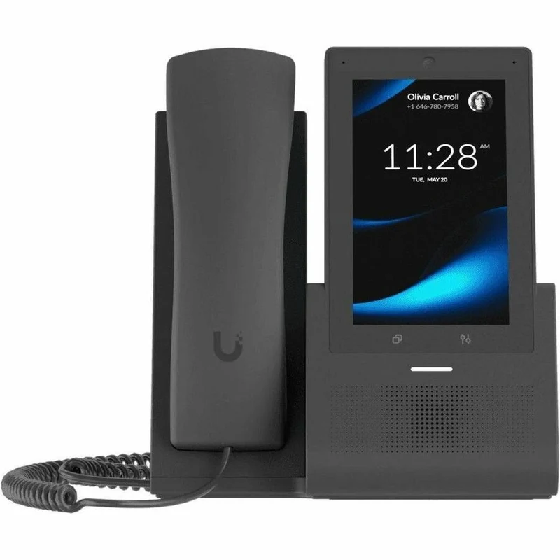 Téléphone IP Ubiquiti G3 Touch Pro - Filaire - Wi-Fi, Bluetooth - Caméra intégrée - Bureau - Noir UTP-G3-Touch-Pro