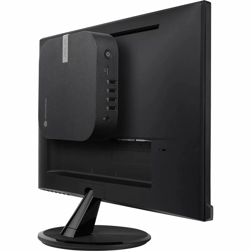 Asus Chromebox 5a CHROMEBOX5A-SC081UN Chromebox - Intel Celeron 7305 - 8 Go - SSD 128 Go - Mini PC - Noir Éco 90MS02X1-M00150
