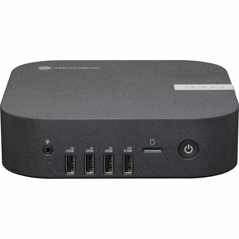 Asus Chromebox 5a CHROMEBOX5A-SC081UN Chromebox - Intel Celeron 7305 - 8 Go - SSD 128 Go - Mini PC - Noir Éco 90MS02X1-M00150