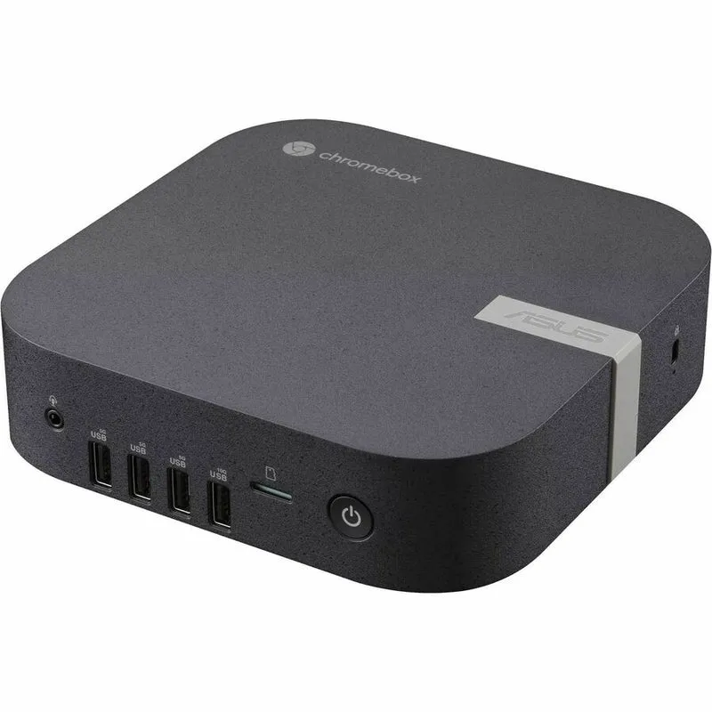 Asus Chromebox 5a CHROMEBOX5A-SC081UN Chromebox - Intel Celeron 7305 - 8 Go - SSD 128 Go - Mini PC - Noir Éco 90MS02X1-M00150