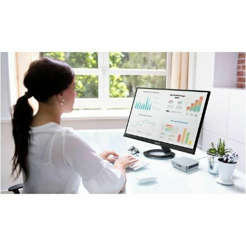 Ordinateur de bureau Asus NUC 14 Pro+ RNUC14RVSU9089AUI - Intel Core Ultra 9 185H - 32 Go - SSD 1 To - Mini PC - Argent 90AS0061-M001A0