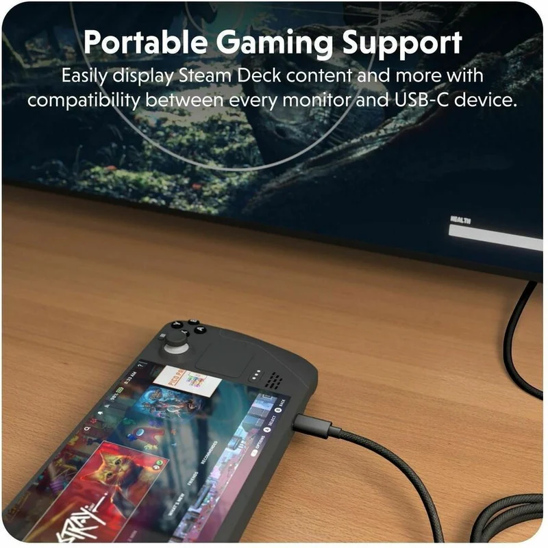 Câble Targus HyperDrive USB-C vers HDMI 4K60 Hz – Noir HD6007BKGL